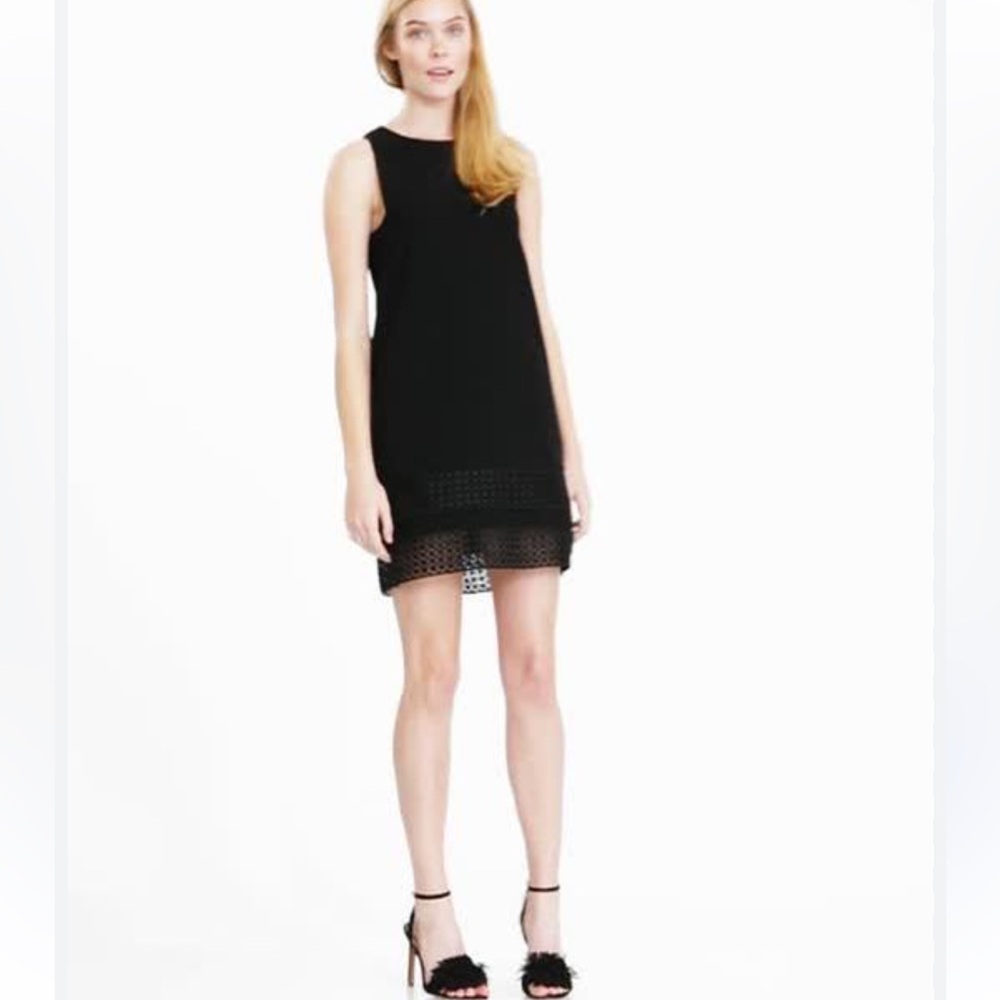 Banana Republic Elegant Black Sleeveless Dress